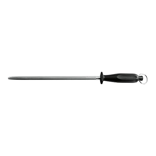 EIKASO Solingen Germany Wetzstahl rund 20cm Profi Messerschleifer Messerschärfer Knife Sharpener geeignet für Küchenmesser für Hobbyköche und Profiköche von EIKASO