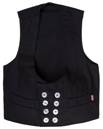 Eiko 4505 Gr. 44 Schalkragen - Zunftweste Mischgewebe schwarz von EIKO