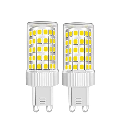 EIMOPE G9 LED Glühbirnen 10W, G9 LED Leuchtmittel Kapselbirnen 10W Ersetzt 80W 100W Halogenlampe, Warmweiß6000K Kein Flackern 1000 Lumen, AC 220-240V,Hohe CRI 83Ra,360° Abstrahlwinkel, 2er Pack von EIMOPE