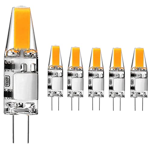 G4 LED Lampen Birnen, 3W G4 LED Leuchtmittel Ersatz für 30W Halogenlampen 3000K Warmweiß, G4 LED Leuchtmittel Kein Flackern Nicht Dimmbar 360°Abstrahlwinkel LED Glühbirne,5er Pack G4 LED Lampen Birnen, 3W G4 LED Leuchtmittel Ersatz für 30W Halogenlampen 3000K Warmweiß, G4 LED Leuchtmittel Kein Flackern Nicht Dimmbar 360°Abstrahlwinkel LED Glühbirne,5er Pack von EIMOPE