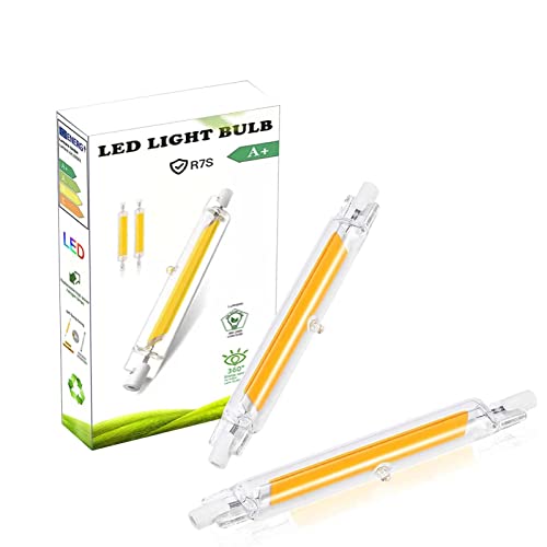 EIMOPE R7S LED 10W 118mm Glühbirne Dimmbar, Neutralweiß 4000K, R7S LED COB 118mm Leuchtmittel Ersetzt R7S 100W Halogenlampe, 1000LM 360 Grad Licht, 2er Pack EIMOPE R7S LED 10W 118mm Glühbirne Dimmbar, Neutralweiß 4000K, R7S LED COB 118mm Leuchtmittel Ersetzt R7S 100W Halogenlampe, 1000LM 360 Grad Licht, 2er Pack von EIMOPE