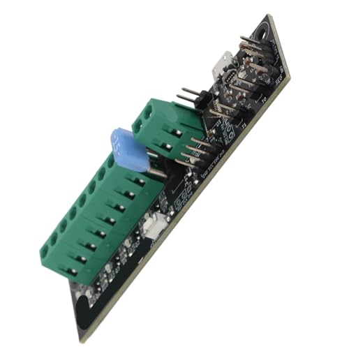 3D-Drucker-Steuerplatine, Internes Oszillator-Thermistor-Eingangsplatinenmaterial mit SWD-Verbindung, für Voron V2.4 für Klipper Expander Board von EIMSOAH
