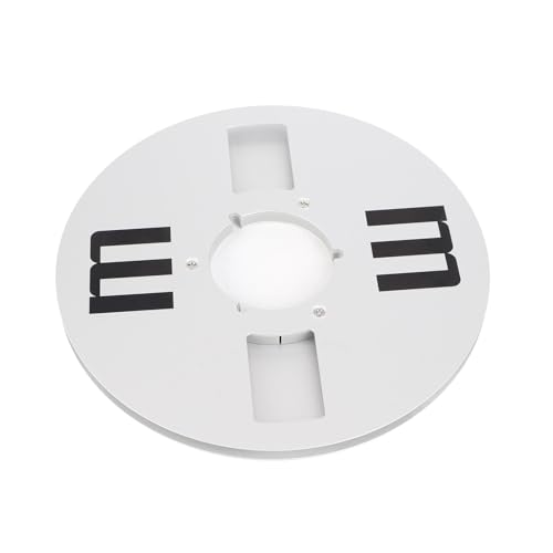 EIMSOAH 10,5 -Zoll -Aluminiumlegierung Leeres Klebeband -Soundband mit 4 Löchern Universal Sound Tape Take -up Zum Aufnehmen, die von Reel -Take -up, Reparieren Sie Ihren von EIMSOAH