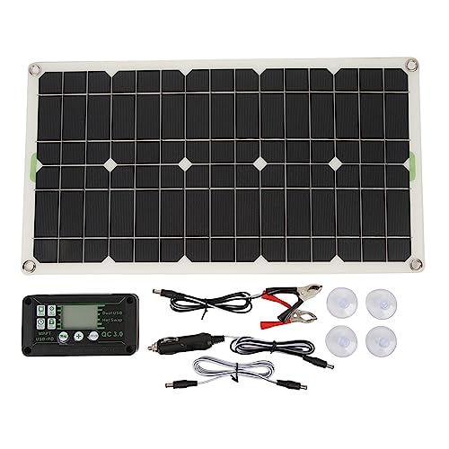 EIMSOAH 250W RV Solar Panel, Mono Solar Battery Ladegerät, Dual -USB -Anschluss für die Automatische Zündladung mit 30A -Controller EIMSOAH 250W RV Solar Panel, Mono Solar Battery Ladegerät, Dual -USB -Anschluss für die Automatische Zündladung mit 30A -Controller von EIMSOAH
