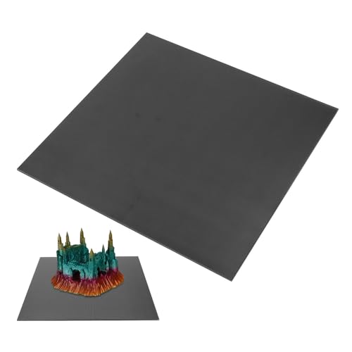 EIMSOAH 3D -Drucker -Glas -Build -Platte, 377 X 370 X 4 Mm Mikroporöse Schicht Spezialglasdruckplattform, 3D -Drucker -Build -Bettbedeckung für Ender 5 Plus von EIMSOAH