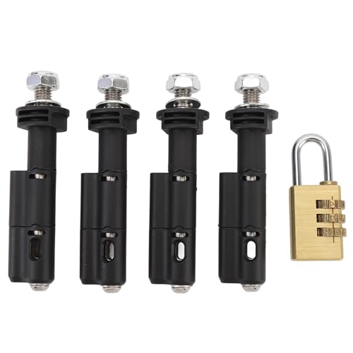 EIMSOAH 4 PCs Traction Board Mount -Pin -Set mit Kennwortsperrdiebstahl, Hoher Sicherheitswiederherstellungsstift -Set für MaxTrax MKII Lite und Mini Recovery Boards von EIMSOAH