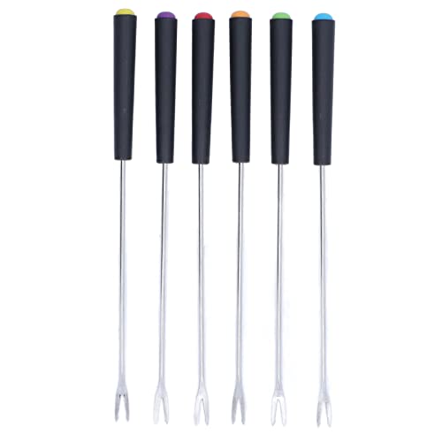 EIMSOAH 6 PCs Fondue -Gabeln Set, Edelstahl Langgabeln, für Kuchen -Schokoladen -Früchte Käse Fondue EIMSOAH 6 PCs Fondue -Gabeln Set, Edelstahl Langgabeln, für Kuchen -Schokoladen -Früchte Käse Fondue von EIMSOAH