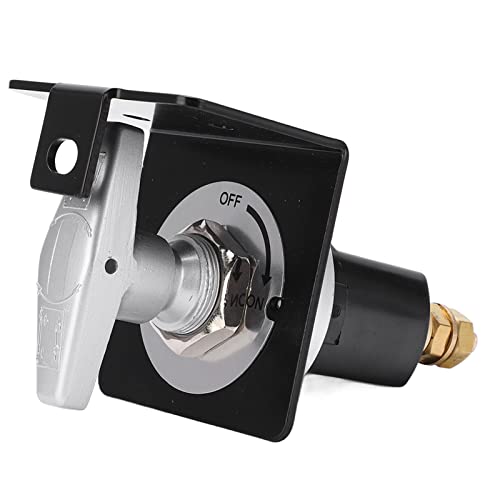 EIMSOAH Batterieschalter aus Dem Schalter mit Schaltplatte, Schalter des Batterieschalters, Isolator -Killer des Batterie -Stromausschnitts für RV Yacht Truck Engineering Vehicle von EIMSOAH