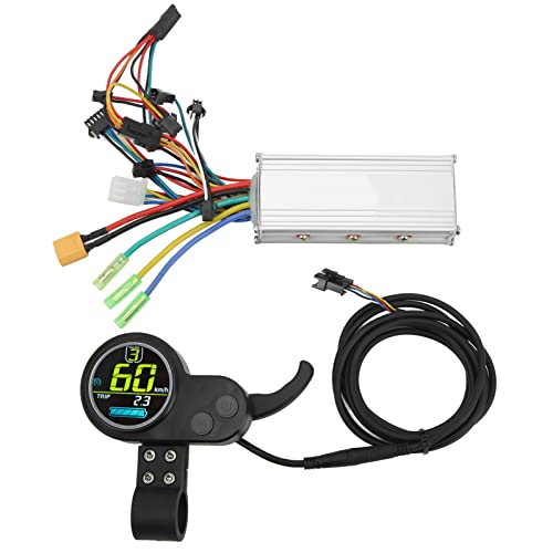 EIMSOAH Bürstenloser Controller -Kit, LCD -Display -Ersatzbürbler -Controller, 48 V 60 V 500W Elektromotor Controller Kit für Elektro -Roller -Elektrofahrrad von EIMSOAH