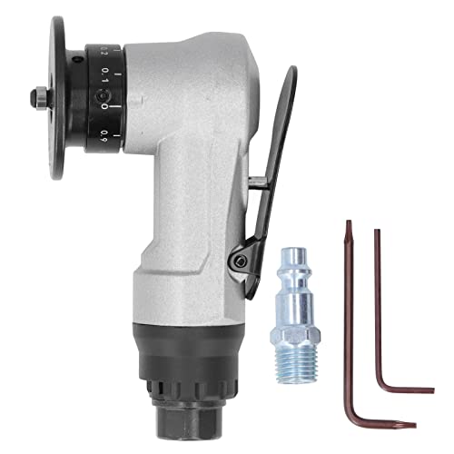EIMSOAH Kammmaschine, Mini Pneumatischer Handheld 45 ° Bogen Ellbogen Burr Trimming Linear Werkzeug für Holzbearbeitung und Metallbearbeitung (Amerikanischer Stil) von EIMSOAH