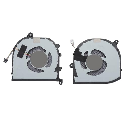 EIMSOAH Laptop CPU GPU Kühl Ventilator, 4 Pin Low Noise Ersatz Lüfter für XPS 15 9570 7590 5530 5540, mit Silent Betrieb von EIMSOAH