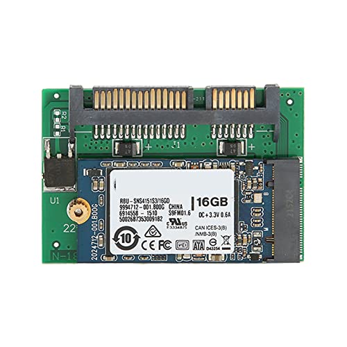 EIMSOAH M.2 SSD -Adapter, 2 in 1 Stabilen Zuverlässigen Tragbaren Plug -and -Play -Computerzubehör für Bürohäuser mit Großer Kapazität (16 GB) von EIMSOAH