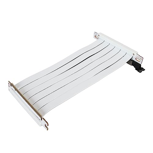 EIMSOAH PCIE 3.0 X16 Riser -Kabel, Flexible Dual Reverse -Anschluss -GPU -Grafikkartenverlängerungskabel für die Grafikkarte Vertikale Halterung (50 cm) von EIMSOAH