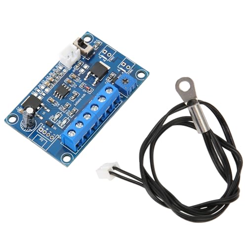 EIMSOAH PWM Lüftergeschwindigkeitscontroller, 19,7 -Zoll -Kabel Einstellbar oder Fester Modus PC -Lüfterdrehzahlregler, Temperaturregelgouverneur für 12 V/24 V 2 3 4 Draht von EIMSOAH