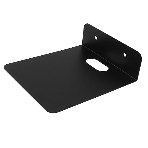 EIMSOAH Projektorregal für Wand, Aluminiumlegierung Router Wandmontagehalterung, Schwimmendes Hangspeicher für ((13x15 cm, benötigen 3 3a Batterie)) von EIMSOAH