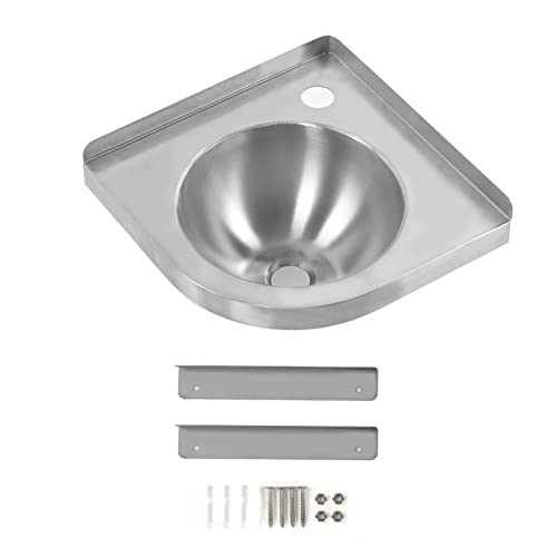 EIMSOAH Waschbecken des Eckbeckens, Gebürstete Finish Küche Badezimmer Handwaschbecken Waschbecken für Küchen Wohnwagen Caravan -Boot EIMSOAH Waschbecken des Eckbeckens, Gebürstete Finish Küche Badezimmer Handwaschbecken Waschbecken für Küchen Wohnwagen Caravan -Boot von EIMSOAH