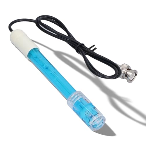 PH Elektrode Testwerkzeug BNC-Stecker, PH sonde bnc pool Kunststoffschale, 0.00-14.00PH, 0-60℃, ph controller aquarium geeigner für die chemische Industrie von EIMSOAH