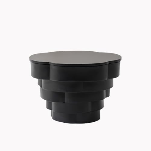 EINES Couchtisch Nordic Modern Simple Cloud Couchtisch Kleine Wohnung Wohnzimmer Creme Stil Rund Niedrig (A) von EINES