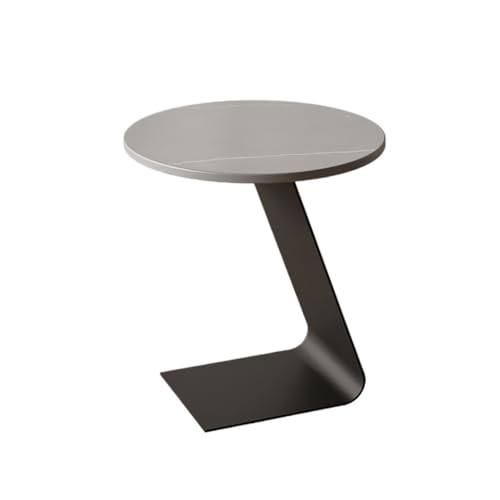 EINES Couchtisch Wohnzimmer Sofa Kleiner Beistelltisch Felsplatte Balkon Kaffee Runde Nachttisch Beistelltische (B) von EINES