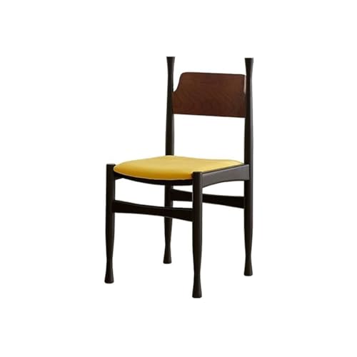 EINES Schreibtischstuhl Moderner, minimalistischer Esszimmerstuhl aus massivem Holz im nordischen Design, Leichter Luxus-Freizeit-Rückenstuhl Spielstuhl von EINES