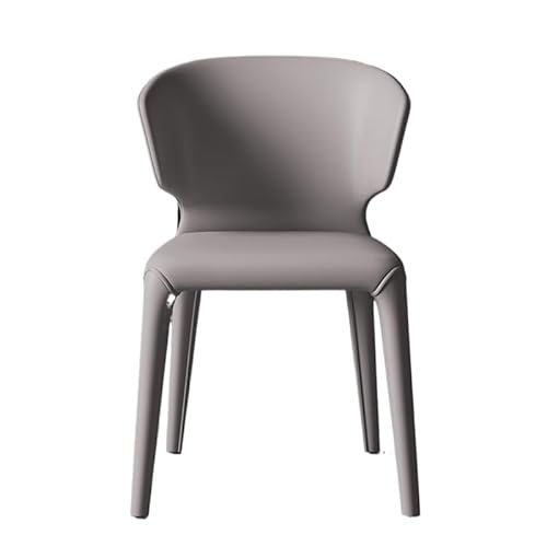 EINES Schreibtischstuhl Nordic Esszimmerstuhl Home Simple Leder Freizeitstuhl Hotel Modern Esstisch Light Luxury Hocker Spielstuhl von EINES