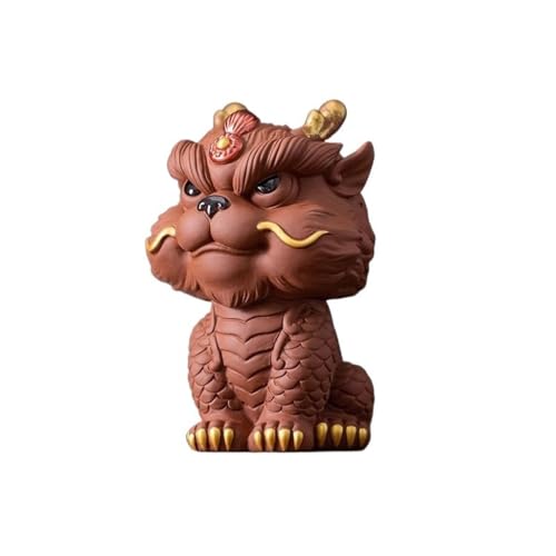 Handgemachte Statue Tee-Haustier Home Wohnzimmer Glück Tee Pet Ornamente Büro Desktop Dekoration Handwerk Tee Tisch Zubehör für Haustier(A) von EINES
