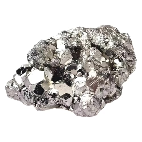 Heilkristalle Natürliche Kristalle Natürliche Pyrit Chalkopyrit Eisenerz Schotter Sammlung Metall Dekoration Rohe Steine ​​und Kristalle(2-3cm500g) von EINES