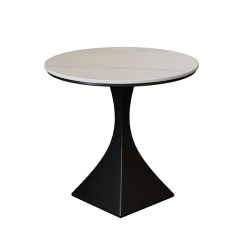 Kaffetisch Rock Board Beistelltisch Kleiner Couchtisch Wohnzimmer Sofa Kleiner Runder Tisch Einfacher Kreativer Eckbalkon Kleiner Tisch Endtische(A) von EINES
