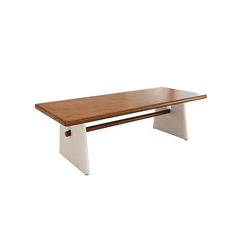 Küchentisch Esstisch aus Massivholz for kleine Haushalte, rechteckiger Holztisch im Wabi-Sabi-Stil for Privathaushalte(120cm) von EINES