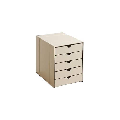 Nachtkästchen Moderner, einfacher mehrschichtiger Nachttisch, Aktenschrank mit Schubladen, Aufbewahrungsschrank for zu Hause von EINES