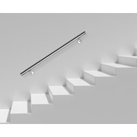 Einfeben - swanew Treppengeländer 80 cm x ø 4,2 cm Handlauf Edelstahl Griff Wandhandlauf Wand Geländer Treppe Stange Brüstung Treppenhandlauf von EINFEBEN