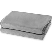 SWANEW 2 Stück Kuscheldecke Wohndecke Decke Super soft Flanell für Universell Sofa Couchdecke Unterwegs Grau - 240 x 220 cm SWANEW 2 Stück Kuscheldecke Wohndecke Decke Super soft Flanell für Universell Sofa Couchdecke Unterwegs Grau - 240 x 220 cm von EINFEBEN