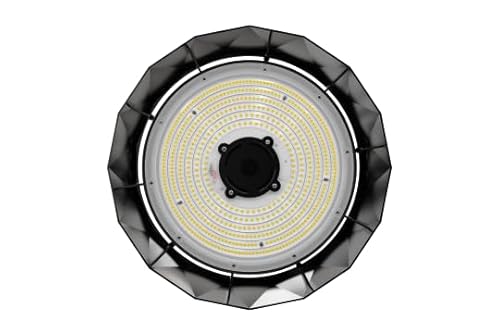EINLICHT LED-Hallenstrahler UFO-Diamond 100W | Hallenleuchte | High Bay | Industrielampe | 13.000lm | 4000K | IP65 | IK08 | 120° Abstrahlwinkel von EINLICHT