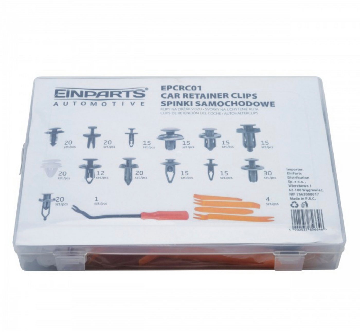 EINPARTS Automotive Werkzeugset Multitool Auto Demontage Werkzeug 232 Teile Befestigungsclips, (232-tlg) von EINPARTS Automotive