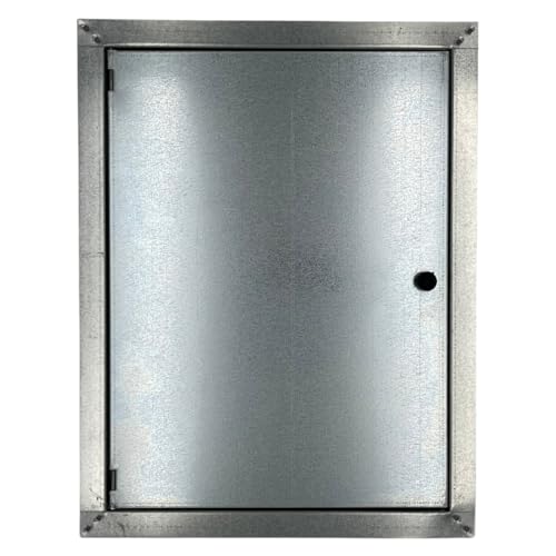 Verzinkte Stahltür zur Überwachung, von Einside, alle Abmessungen von EINSIDE