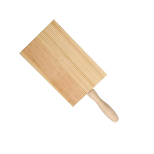 EIOLWJIEO Handgefertigtes Gnocchi Brett aus Holz, traditionelles Küchenbutter, sicheres Material für Spaghettibutter, aus Holz, einfache Wartung, einfach von EIOLWJIEO