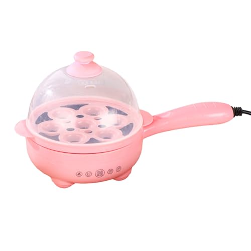 EIOLWJIEO Leicht zu reinigender kleiner multifunktionaler Eierdampfer zum Frühstück Intelligenter Eierkocher mit Zeitschaltuhr ABS Intelligenter Eierdampfer, rosa Monoschicht EIOLWJIEO Leicht zu reinigender kleiner multifunktionaler Eierdampfer zum Frühstück Intelligenter Eierkocher mit Zeitschaltuhr ABS Intelligenter Eierdampfer, rosa Monoschicht von EIOLWJIEO