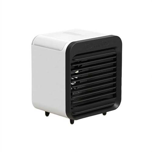 EIRZNGXQ 3 in 1 Tragbarer Luftkühler Eiswasserventilator, Mini Luftkühler & Luftbefeuchter mit 3 Geschwindigkeiten, Tragbare Klimaanlage für Schlafzimmer Zuhause, Büro und Outdoor (Schwarz 1PCS) EIRZNGXQ 3 in 1 Tragbarer Luftkühler Eiswasserventilator, Mini Luftkühler & Luftbefeuchter mit 3 Geschwindigkeiten, Tragbare Klimaanlage für Schlafzimmer Zuhause, Büro und Outdoor (Schwarz 1PCS) von EIRZNGXQ
