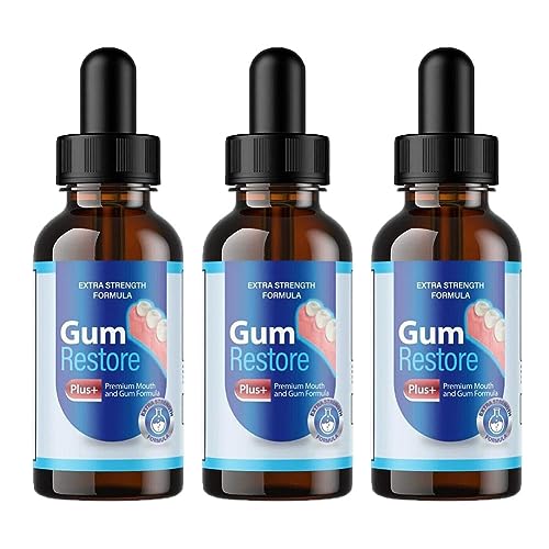 EIRZNGXQ 30 ml DentiZen Zahnfleischnachwuchs-Tropfen, Zahnfleischbehandlung bei Zahnfleischrückgang, Reparatur des Zahnfleischnachwuchses bei Zahnfleischrückgang von EIRZNGXQ