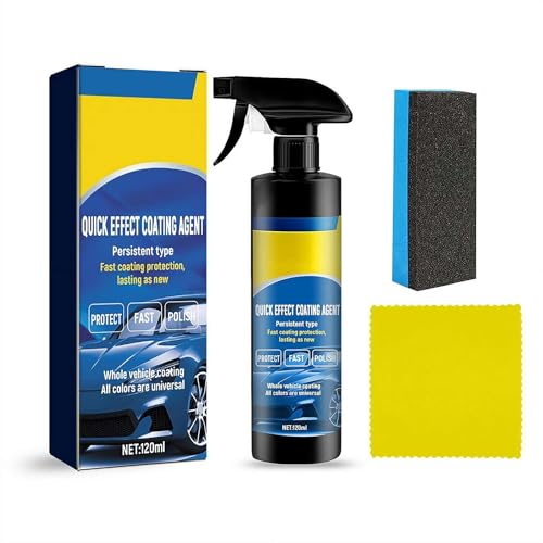 Schnelleffekt-Beschichtungsmittel fürs Auto, das hocheffiziente Keramik-Beschichtungsspray, multifunktionales 3-in-1-Hochschutz-Autobeschichtungsspray. Schutz für schnelle Autobeschichtung von EIRZNGXQ