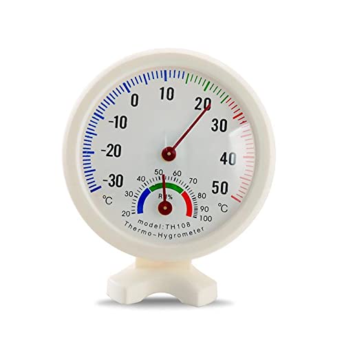 Zeigerthermometer und Hygrometer für die Küchenversorgung, Temperatur am Bett/zur Desktop-Halterung Freien im geeignetem kleinem, mit D8N8 von EIRZNGXQ