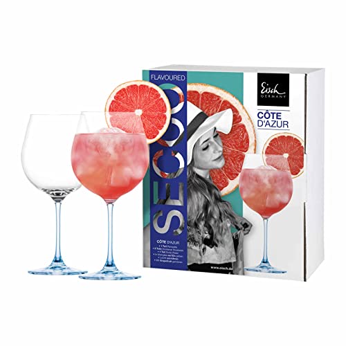 EISCH Secco Flavoured Gläser-Set Côte d'Azur, 735 ml, 2 Gläser im Geschenkkarton von EISCH