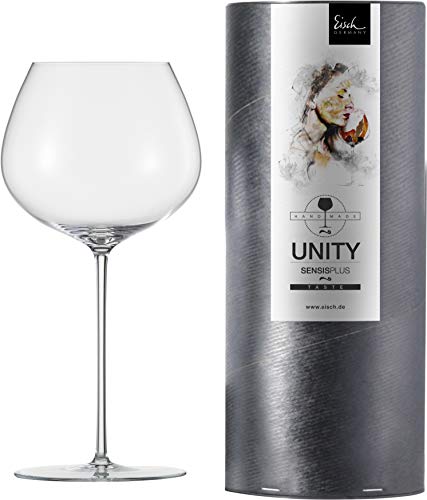 Eisch - Unity Sensis Plus,"Burgunder 522/1" 1 Rotweinglas in Geschenkröhre (25222010) von EISCH