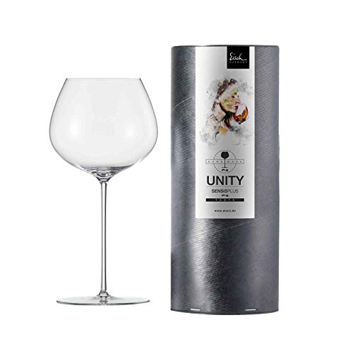Eisch - Unity Sensis Plus,"Burgunder 522/1" 1 Rotweinglas in Geschenkröhre (25222010) von EISCH