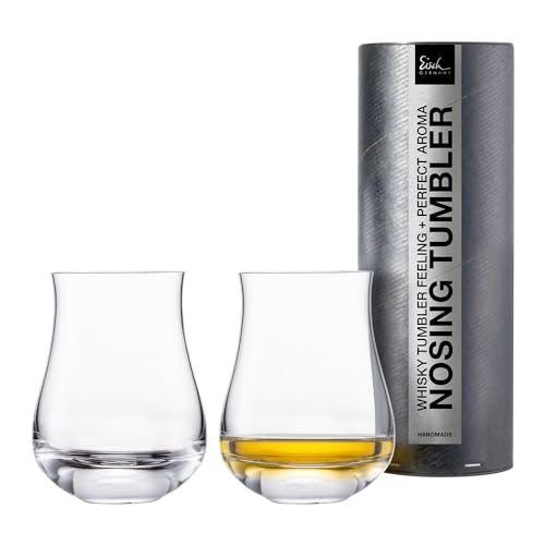 Set 2 Whisky Nosing Tumbler 350ml/H.114mm -in Geschenkröhre- 128/8 GENTLEMAN Eisch Glas Set 2 Whisky Nosing Tumbler 350ml/H.114mm -in Geschenkröhre- 128/8 GENTLEMAN Eisch Glas von EISCH