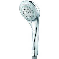 Handbrause biolux 5-fach verstellbar 1/2' Antikalksystem Chrom von SCHÜTTE