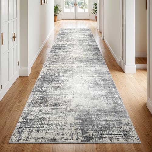 Waschbarer Läufer, 7,6 x 25,4 cm, rutschfeste Küchenteppiche mit Gummi-Rückseite, abstrakt, neutral, niedriger Flor, Teppichläufer für Waschküche, Heimdekoration, Schlafzimmer, Badezimmer Waschbarer Läufer, 7,6 x 25,4 cm, rutschfeste Küchenteppiche mit Gummi-Rückseite, abstrakt, neutral, niedriger Flor, Teppichläufer für Waschküche, Heimdekoration, Schlafzimmer, Badezimmer von EISUROM