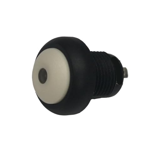 1 STÜCK 12 mm selbstsichernd selbstsichernd oder momentan 3 A 250 V(White,LATCHING_LED 2.4V) von EIVVCIAO