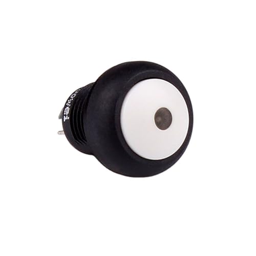 1 STÜCKE 12mm selbsthemmend schalter 2,4 V 6 V 12 V 24 V LED starten 12mm(WHITE,LATCHING_LED 6V) von EIVVCIAO