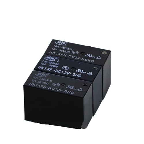 1 Stück Relais HK14FD-DC5V 12V 24V-SHG 8 Pins 16A 5 Pins 5A HK14F HK14FH(HK14FD DC24V 2 group 8 pins 5A) von EIVVCIAO